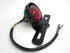 Stop calavera para motos circular con portaplaca trasera